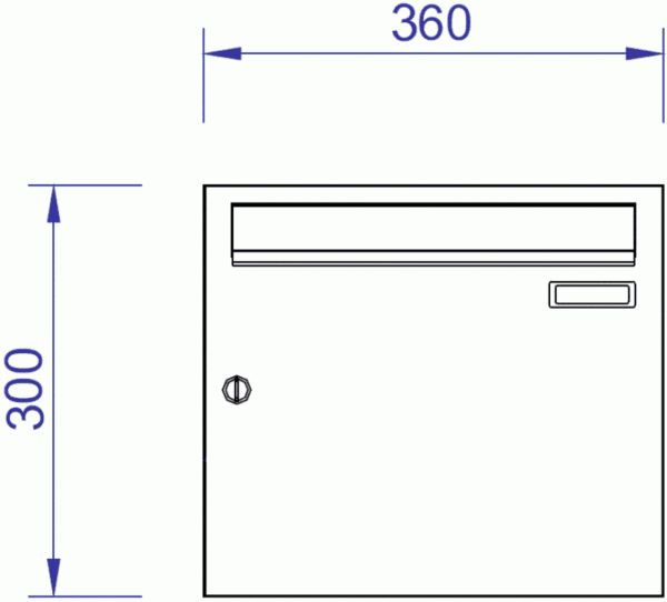 V360 Vertical Letter Box