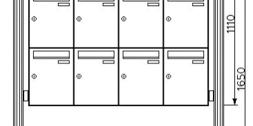 EN13724 Mailboxes and Letter Boxes: Definitive Guide bankofmailboxesletterboxespostboxesfreestandingen13724